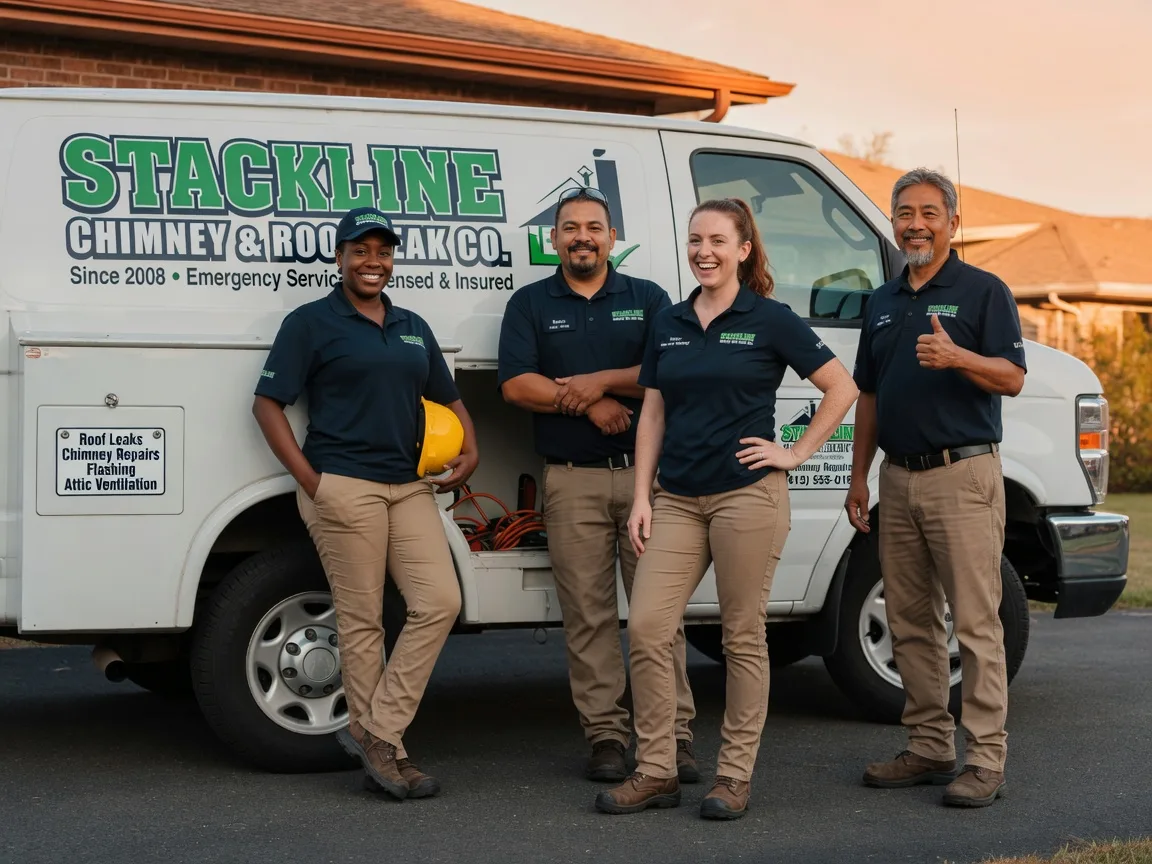Chimney flashing repair company in Naubinway, MI